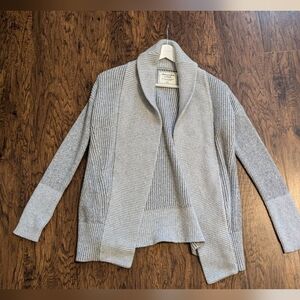 Abercrombie Shawl Collar Coatigan (Coat Cardigan), size XS